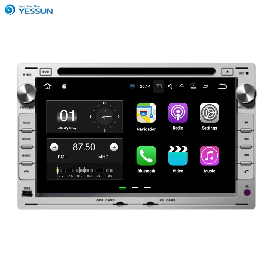 YESSUN для VW Passat B5/Golf 4 1999 ~ 2005 Android автомобильный навигатор GPS HD сенсорный экран стерео