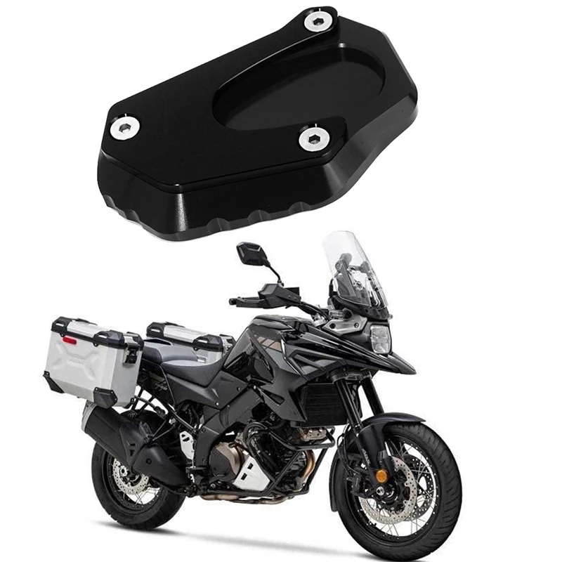 Подножка для мотоцикла ударная боковая стойка Удлиняющая пластина замещать SUZUKI V