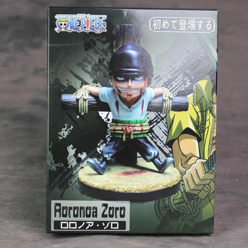

One Piece First Time Action Figuers Roronoa Zoro The Cross 15cm PVC Model Boxed Toys
