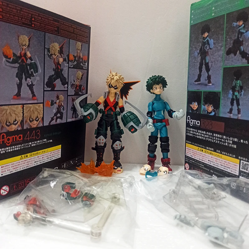 Фигурка моя геройская академия фигурка Figma 443 Katsuki Bakugou 323 Midoriya Izuku игрушки в