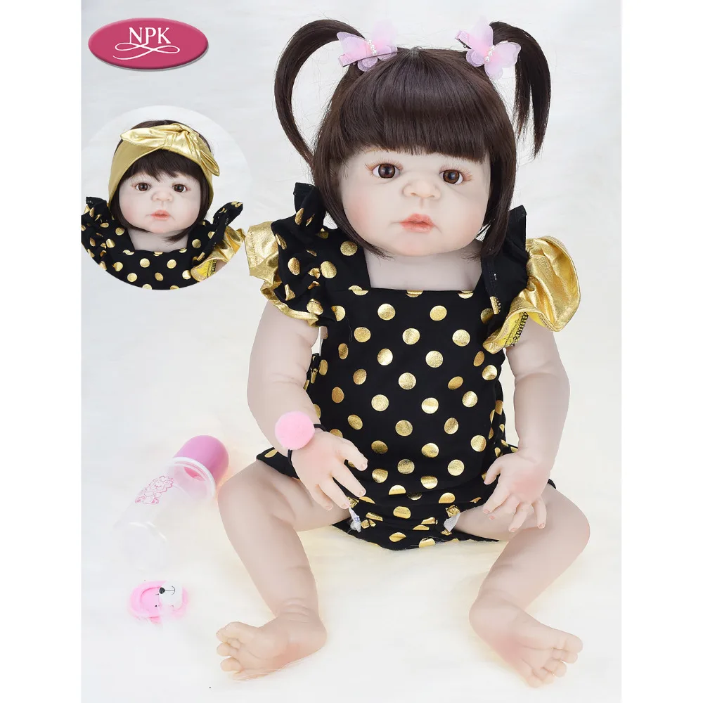 Реалистичные полностью силиконовые младенцы реалистичные куклы принцессы для