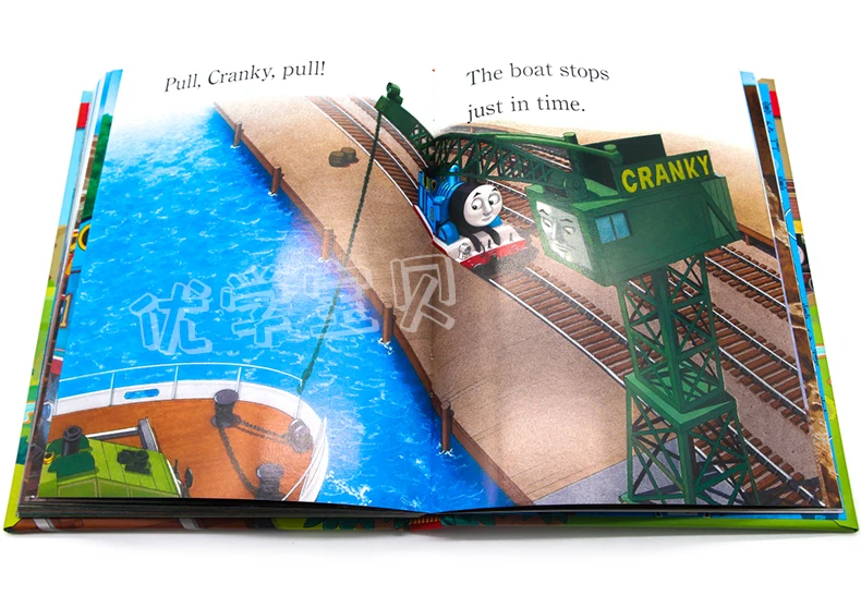 

Children Popular Book Thomas and Friends Learning Ladder3 Children's Books English Colouring Book Story Books for Children