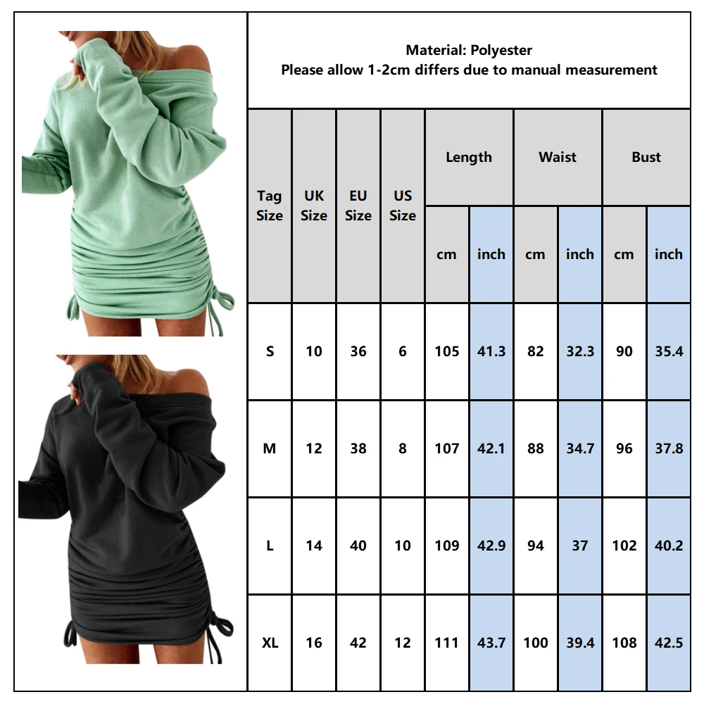 

Women Off Shoulder Long Sleeve Pleated Mini Dress Sexy Slim Clubnight Party Dress Elegant Autumn Lady Bodycon Dress Vestidos D30