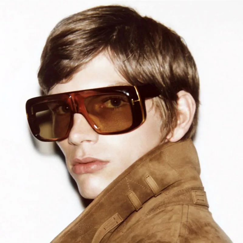 Солнцезащитные очки GINO модные большие с градиентом | Аксессуары для одежды