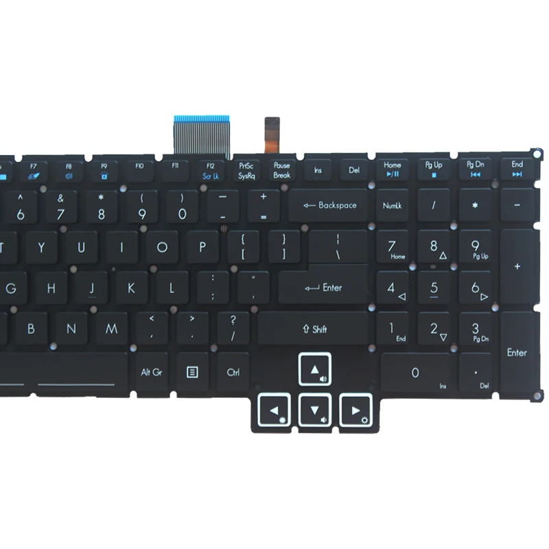 Клавиатура ноутбука США для Acer Predator 17 15 G9 791 791G 591 591G клавиатура на английском