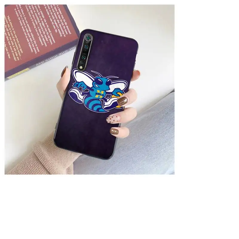 

Hornets Phone Case For Xiaomi 8 9 Se 10 10pro Note 2 3 10 MIX2 S MAX2 3 F1 5X