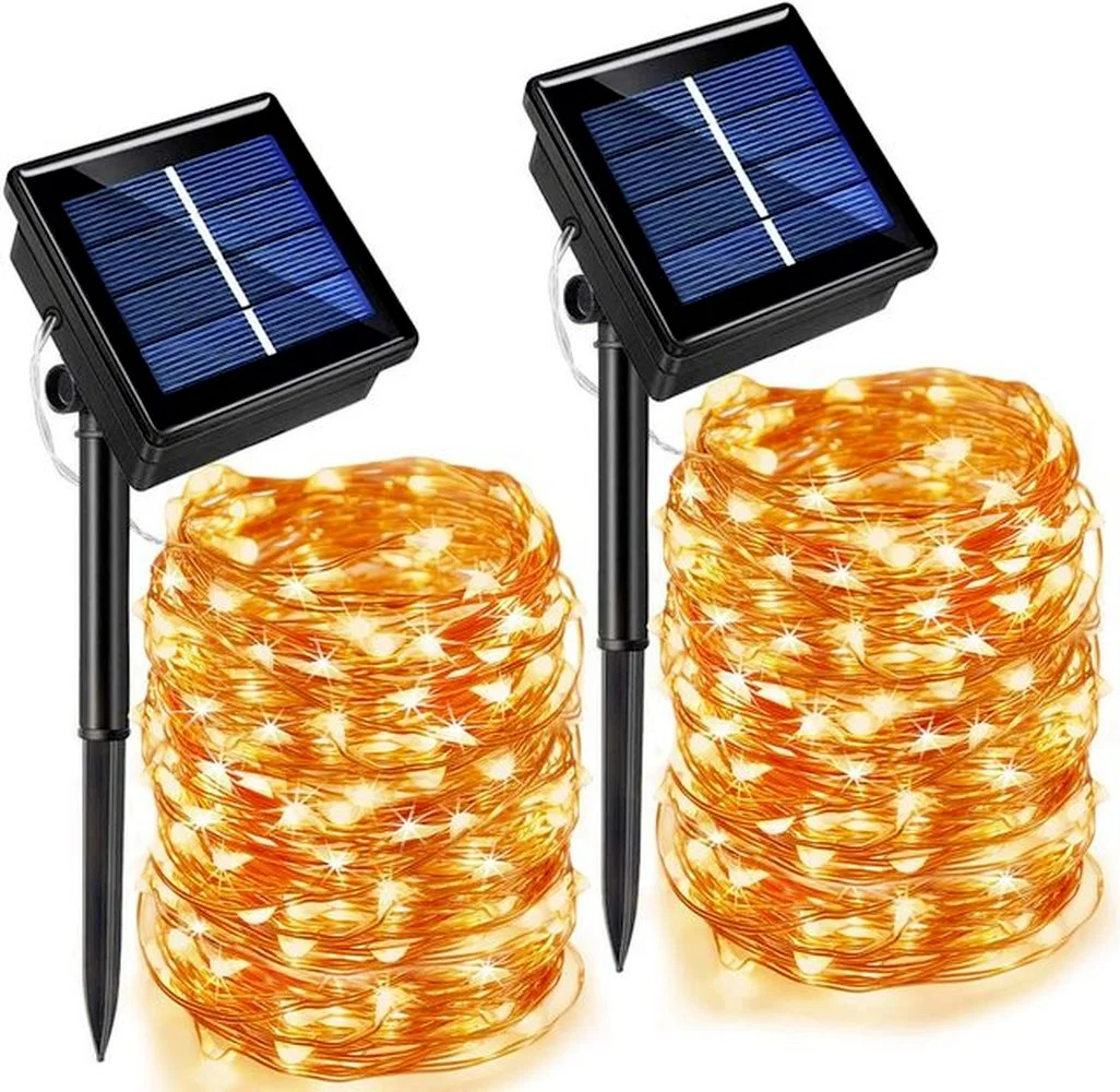 

Outdoor Solar Lamp String Lights 200 LEDs Fairy Lights Holiday Party Wedding Decoration Garland Garden Solar Led Lights Navidad