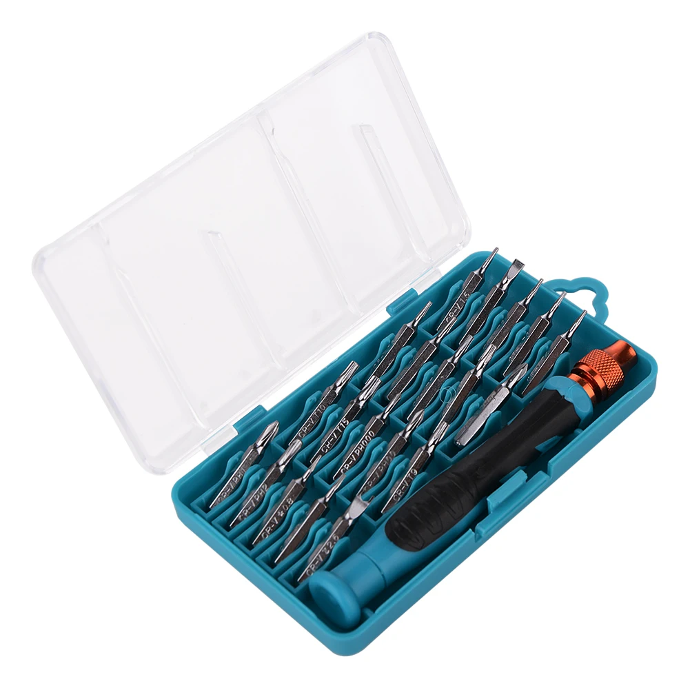 

21 In 1 Mini Screwdriver bit Set Magnetizer Demagnetizer Phillips Torx Screwdriver Laptop For Iphone Repair Tools