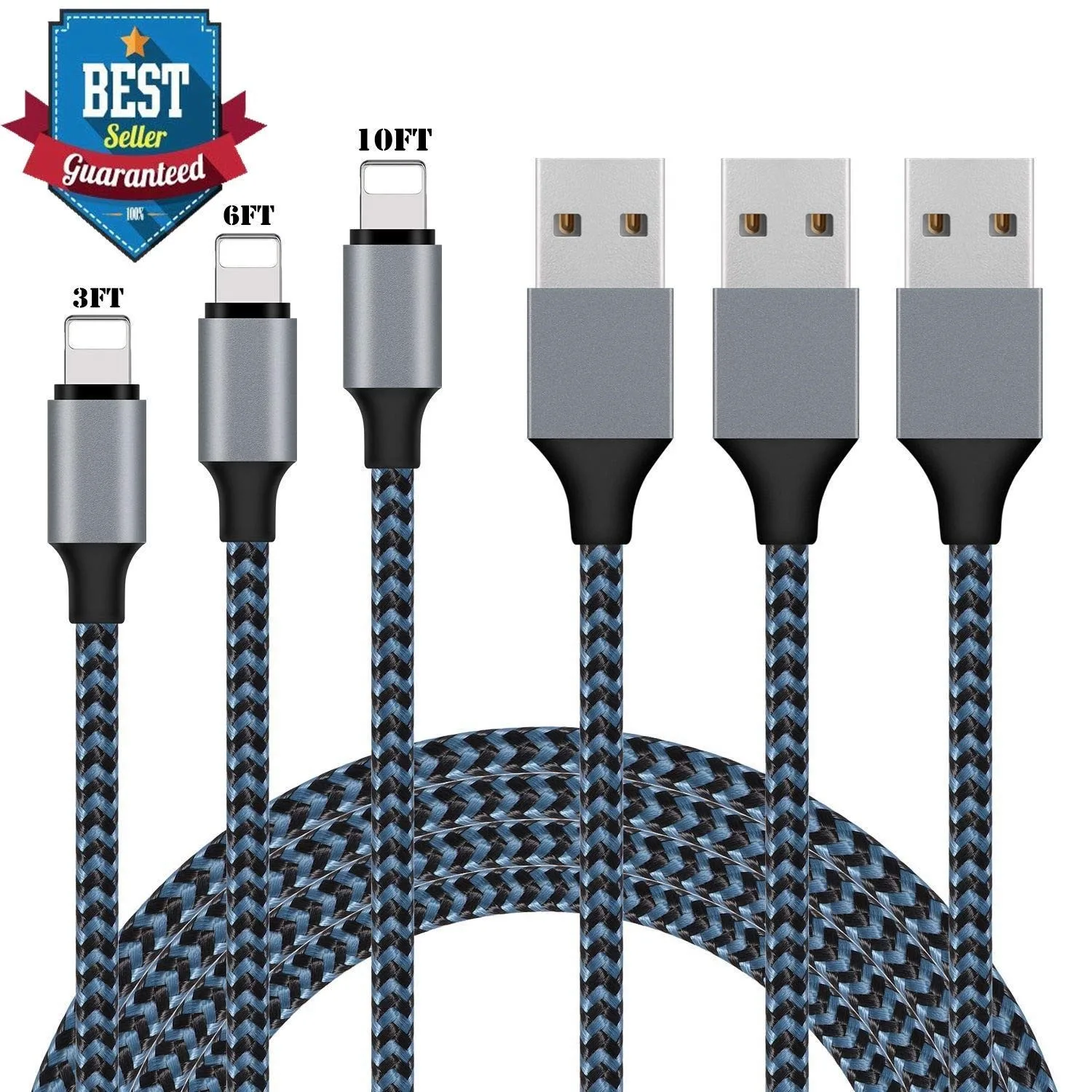 

Nylon For iPhone Cable Charger High Quality Usb Data Line 3A Fast Charging USB Cable For Apple Charging For Iphone Charger