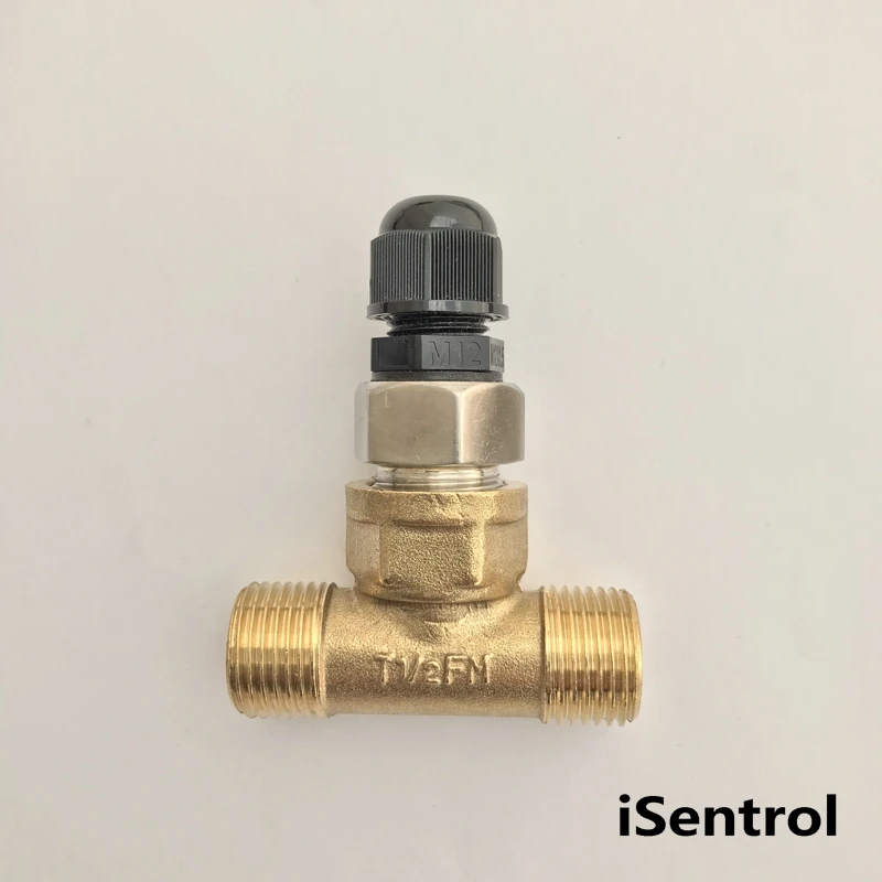 T-USA015 латунь Tee Thermowell иммерсионный рукав карман из нержавеющей стали 304 BSP 1/2 &quotдля