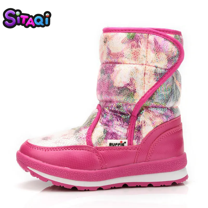 PADRISIMOS/Новая зимняя обувь Детские зимние ботинки Зимние теплые плюшевые