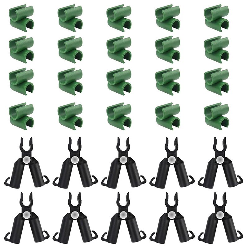 

10 комплектов соединительных соединений типа A для садоводства и 20 комплектов фиксированных соединителей с поперечной пряжкой диаметром 0,43 ...