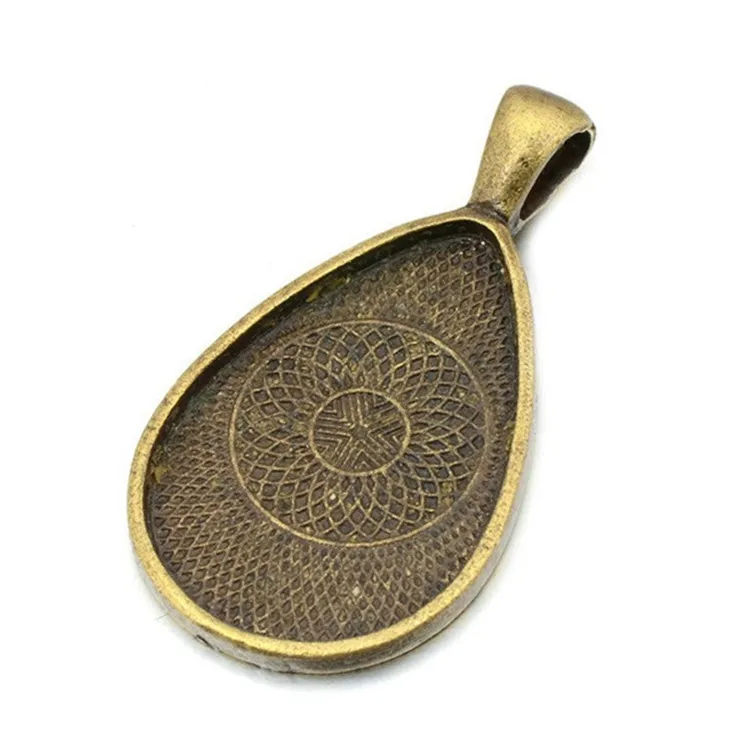 Основа для подвески кабошона из сплава 48 шт./компл. | Украшения и аксессуары