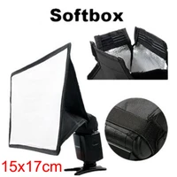 10pcslot 15cm x17cm 20cm x30cm external flash softbox mini diffusers 15 x17 20 x30