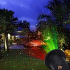 Уличный движущийся лазерный проектор с полным небом и звездами, ландшафтный светильник, красный, зеленый и синий светодиодный сценический светильник для рождественской вечеринки, садовый светильник