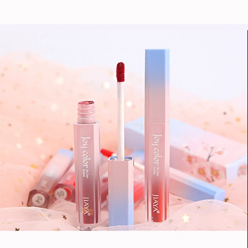 Питательная помада 6 цветов блестящая бархатная Глянцевая Матовая жидкая губная