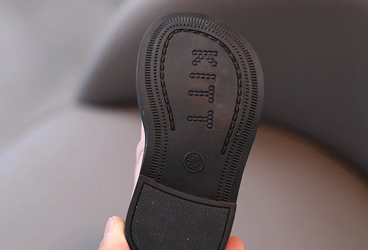 

Winter new baby girls snow boots toddler girls shoes baby girls fashion boot pink black color PU leather