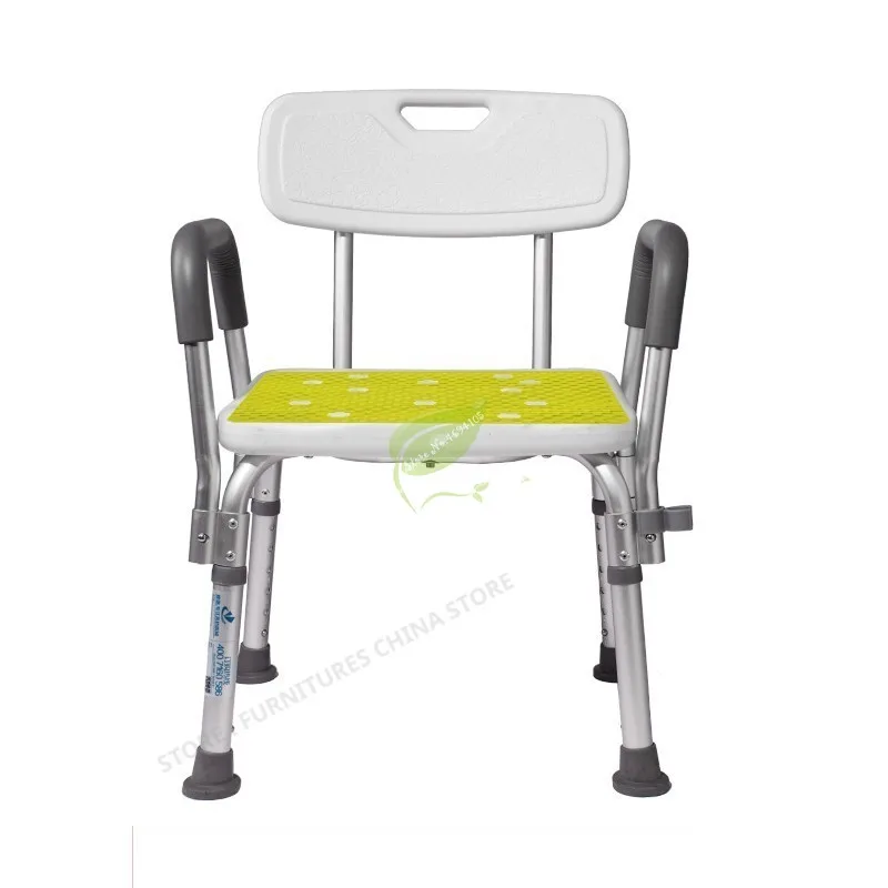 Стул для ног унитаза стул пожилых душ портативный алюминиевый сплав