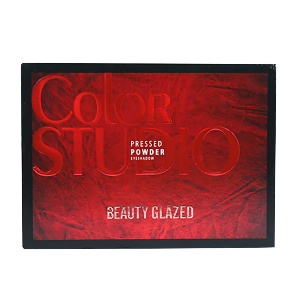 Портативные 5 цветов палета де Сомбра Металлические Блестящие дымчатые глаза