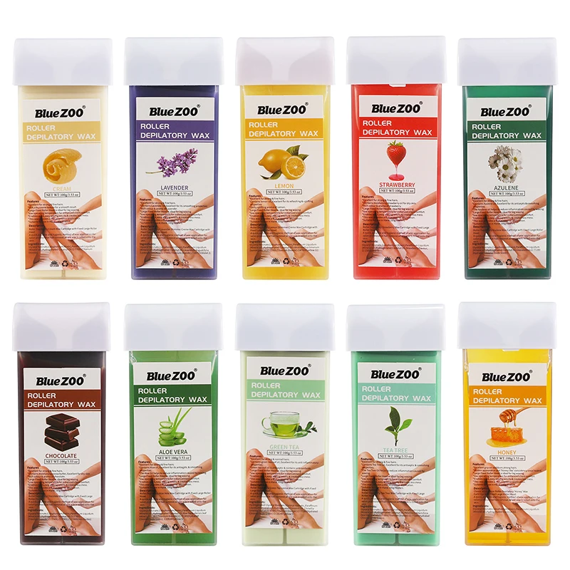 Натуральный Крем для удаления волос 100 г восковой картридж депиляции 12