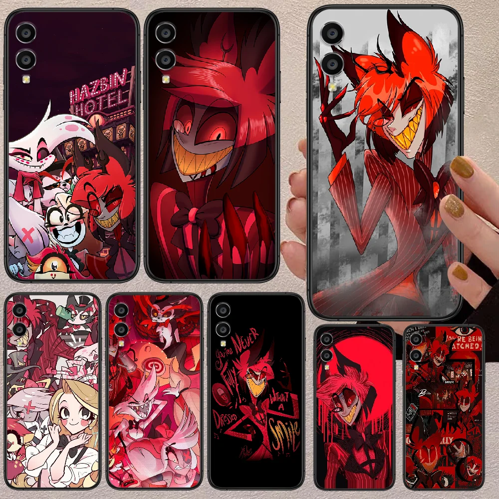 Чехол для телефона Hazbin Hotels Alastor Huawei Honor V 7A 8A 8X 9 9X 10 10i 20 20S 30 40 Lite Pro черный