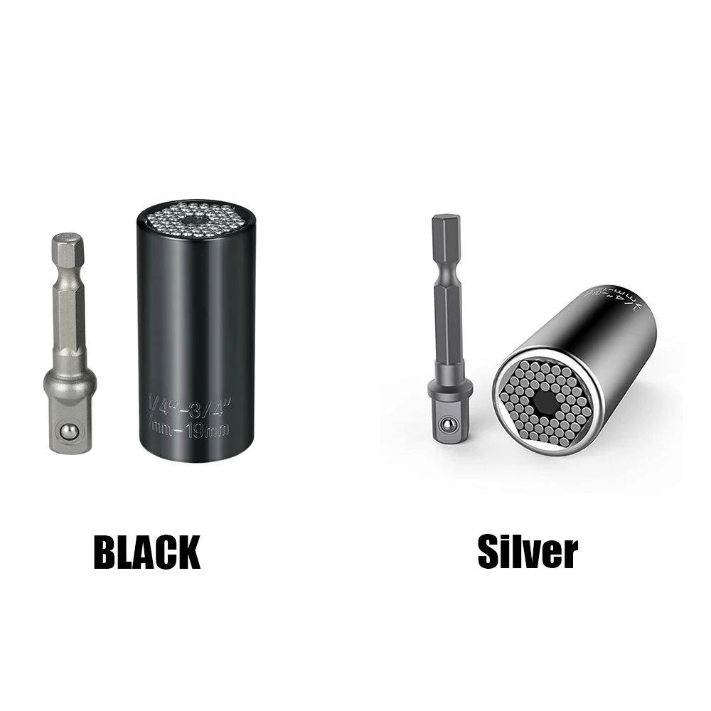 Универсальный динамометрический ключ с набором головок 7-19 мм | Инструменты