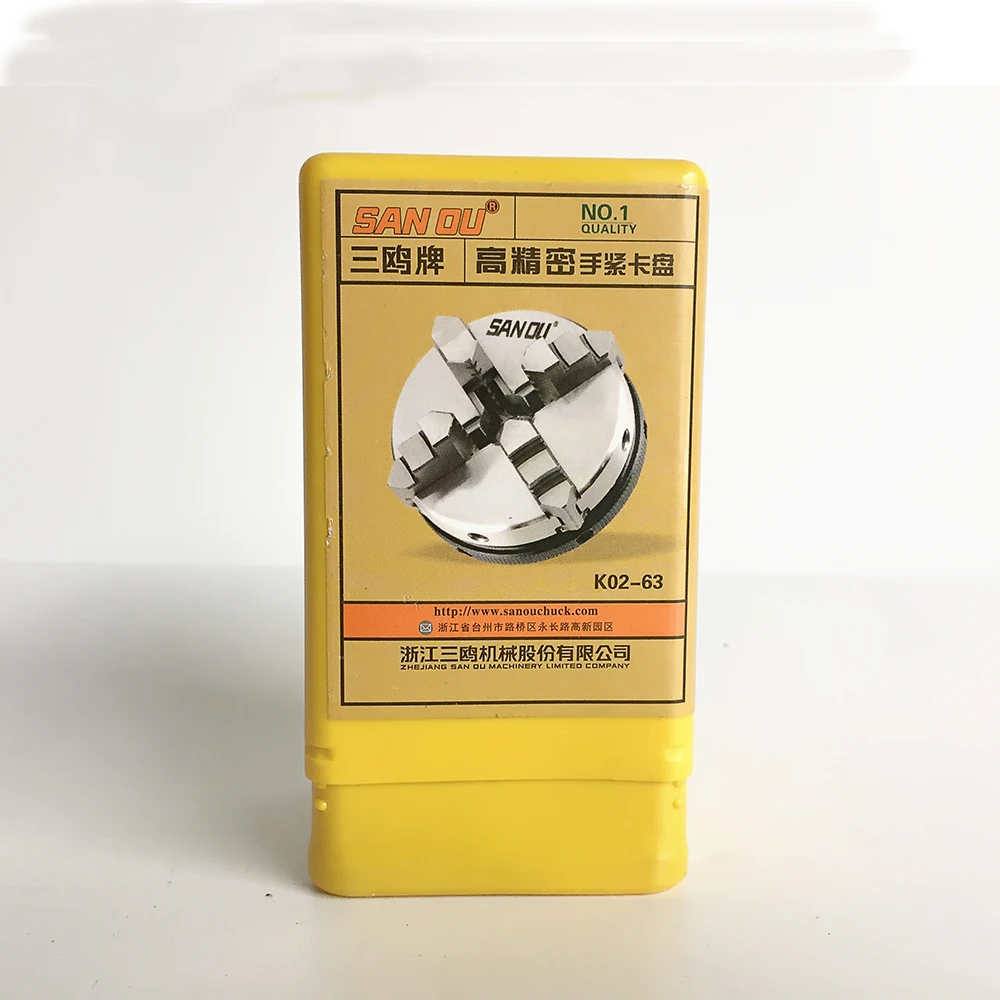 Зажимной патрон для деревянных изделий SAN OU Brand Самоцентрирующийся с 4 челюстями 63