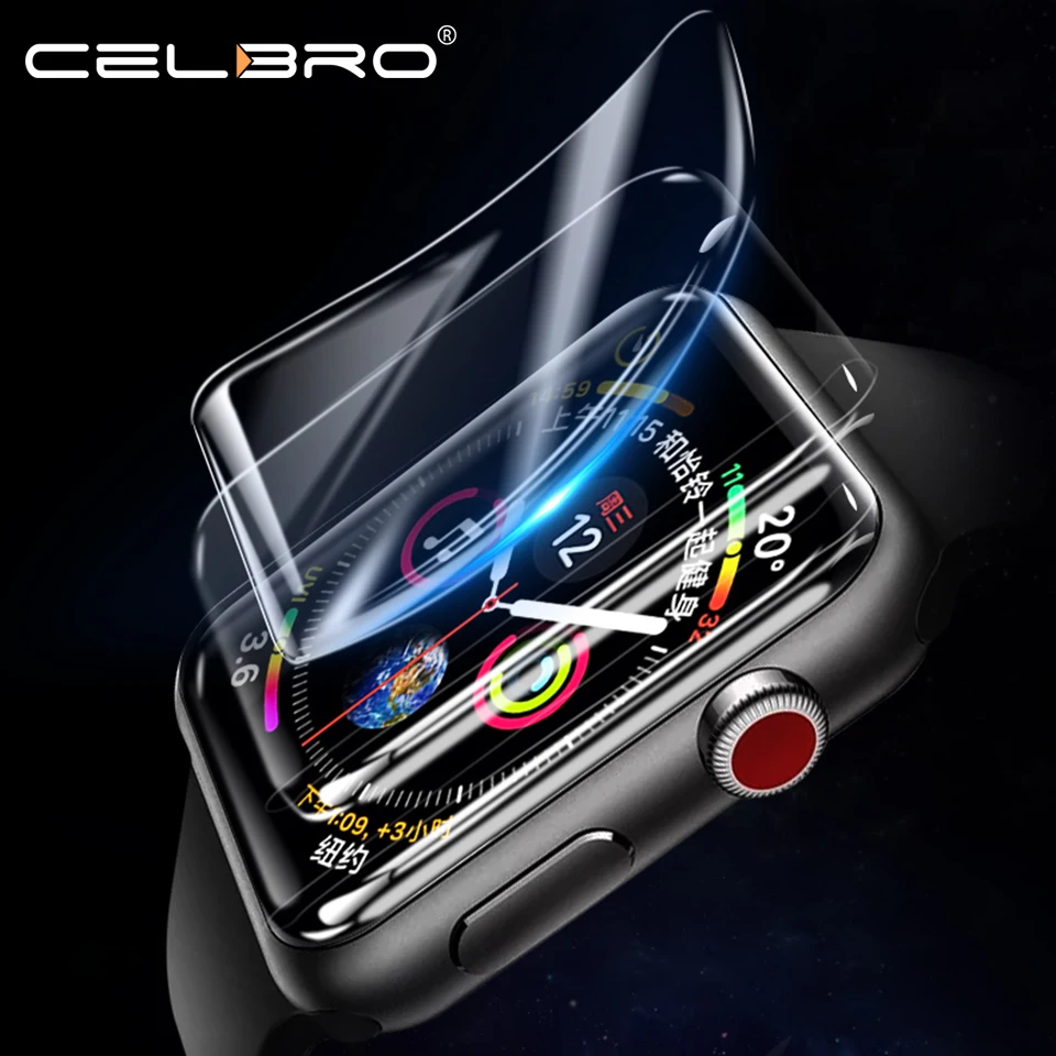 

Защитная пленка для Apple Watch 6 SE 5 4 40 мм 44 мм, Защитная пленка для iWatch 6 Series 3 2