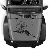 decal body sticker graphics navigation compass van waterproof camper car