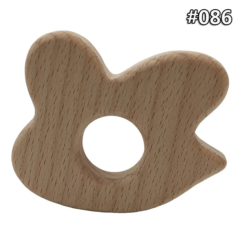 Wood Teether -086 Детское дерево Прорезыватель еды деревянное ожерелье Черепаха коала Кит Форма черепаха безопасные игрушки Сертификация новорожденный деревянный Прорезыватель - Цвет: Wood Teether -086