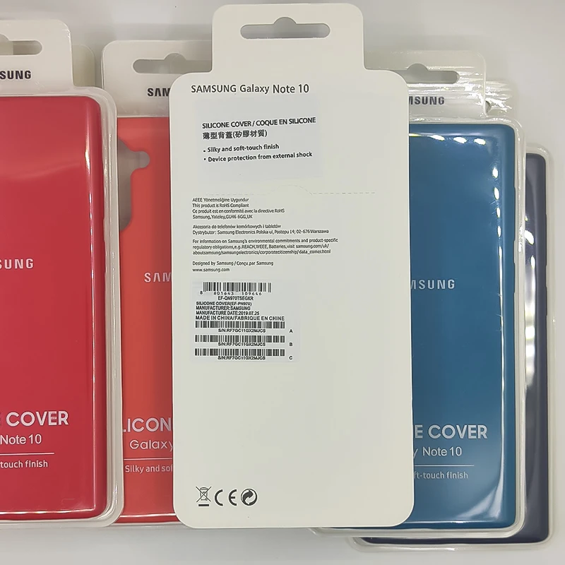 Чехол для Samsung Galaxy Note 10 plus из жидкого силикона шелковистый мягкий на ощупь чехол