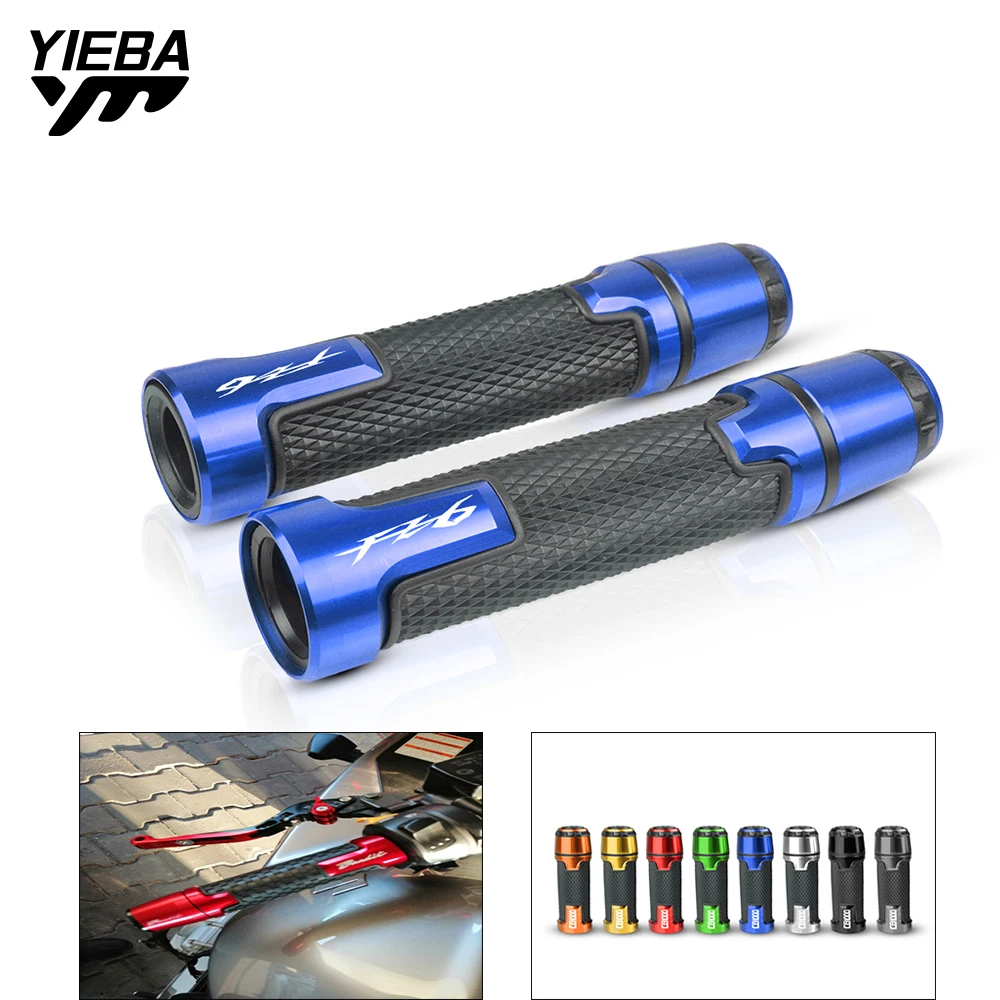 

Motorcycle Aluminum plastic Handlebar Hand bar Grips Handle Cap For YAMAHA FZ6 FZ 6 FZ8 2000-2019 2018 2017 2016 2015 With logo