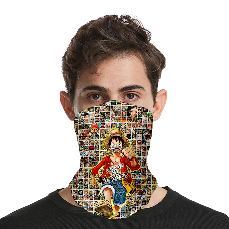 

Anime Cartoon ONE PIECE Printed 3D Seamless Face Mask Motorbike Headwear Magic Scarf Outdoor Cycling Fishing Ski Hiking Bandanas