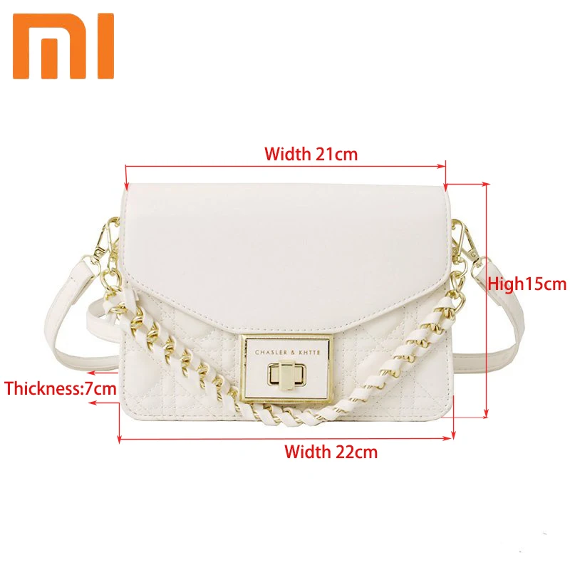 

2021 new mini handbags women fashion ins thin leather shoulder strap messenger bag purse simple style mini square Crossbody Bags