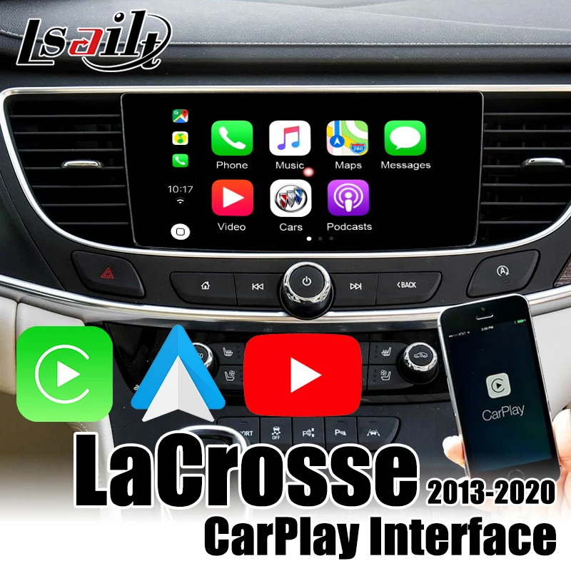 Беспроводная интерфейсная приставка Apple CarPlay для LaCrosse Opel 2014 2019 Intellink USB Android с