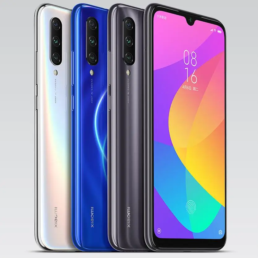 В наличии глобальная версия Xiaomi Mi 9 Lite 6 ГБ 128 Смартфон Snapdragon 710 четыре ядра 48мп