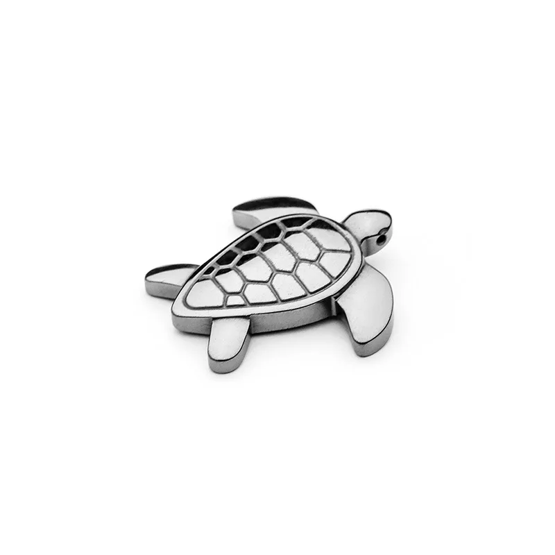 Черный желчный камень Немагнитный кулон в форме Черепахи гематит черепаха DIY