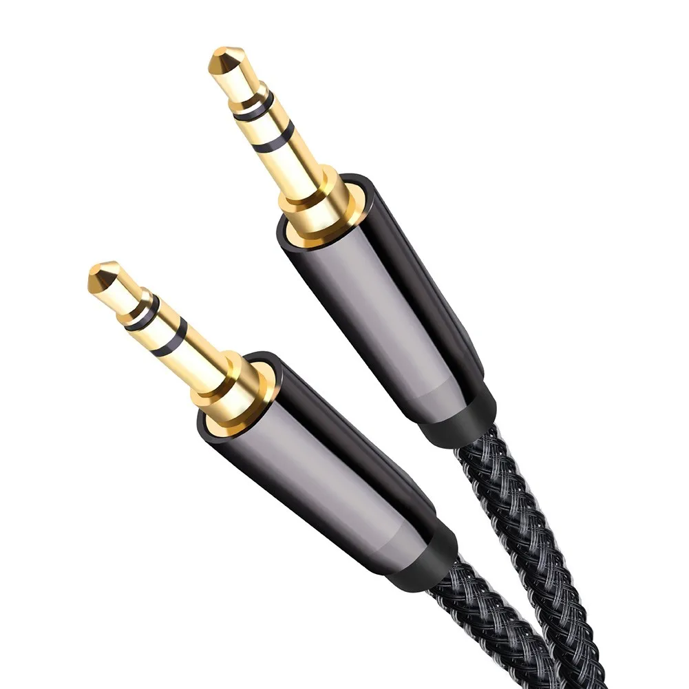 

High Quality 3.5mm To 3.5 Audio Cable Stereo Jack Male Audio Cable, Suitable For Mobile Car AUX Headphone Cable Audio Cable