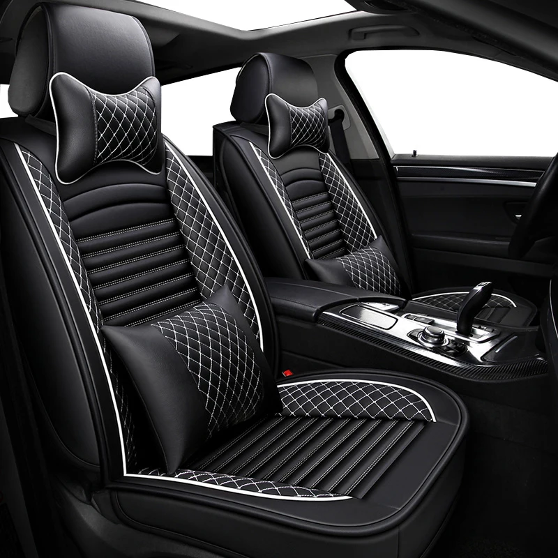 Пленка с полным покрытием из эко-кожи авто чехлы сидений искусственной кожи для