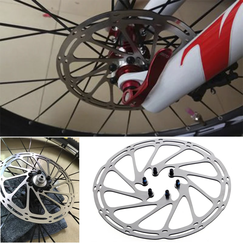 

Stainless 180mm 6 Bolts Brake Disc Rotors Road Mountain Bicycle Bike Cycling MTB