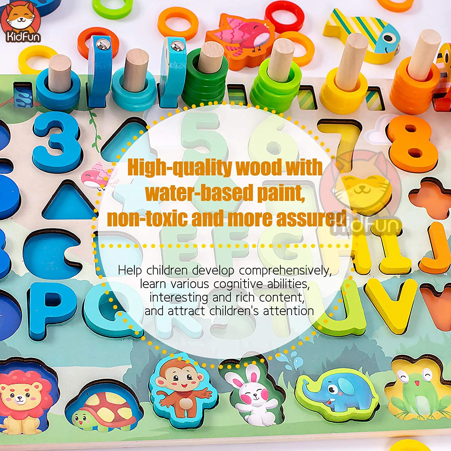 montessori toys educational wooden toys for kids babies montessori toys board math fishing game montessori toys for 1 2 3 years free global shipping