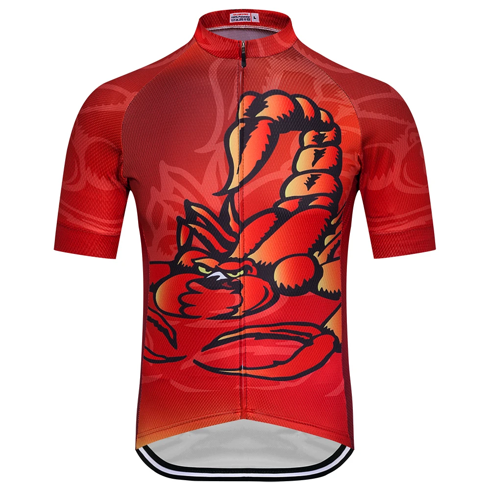 Новинка 2021 велосипедная Джерси Мужская Летняя короткая рубашка для горного