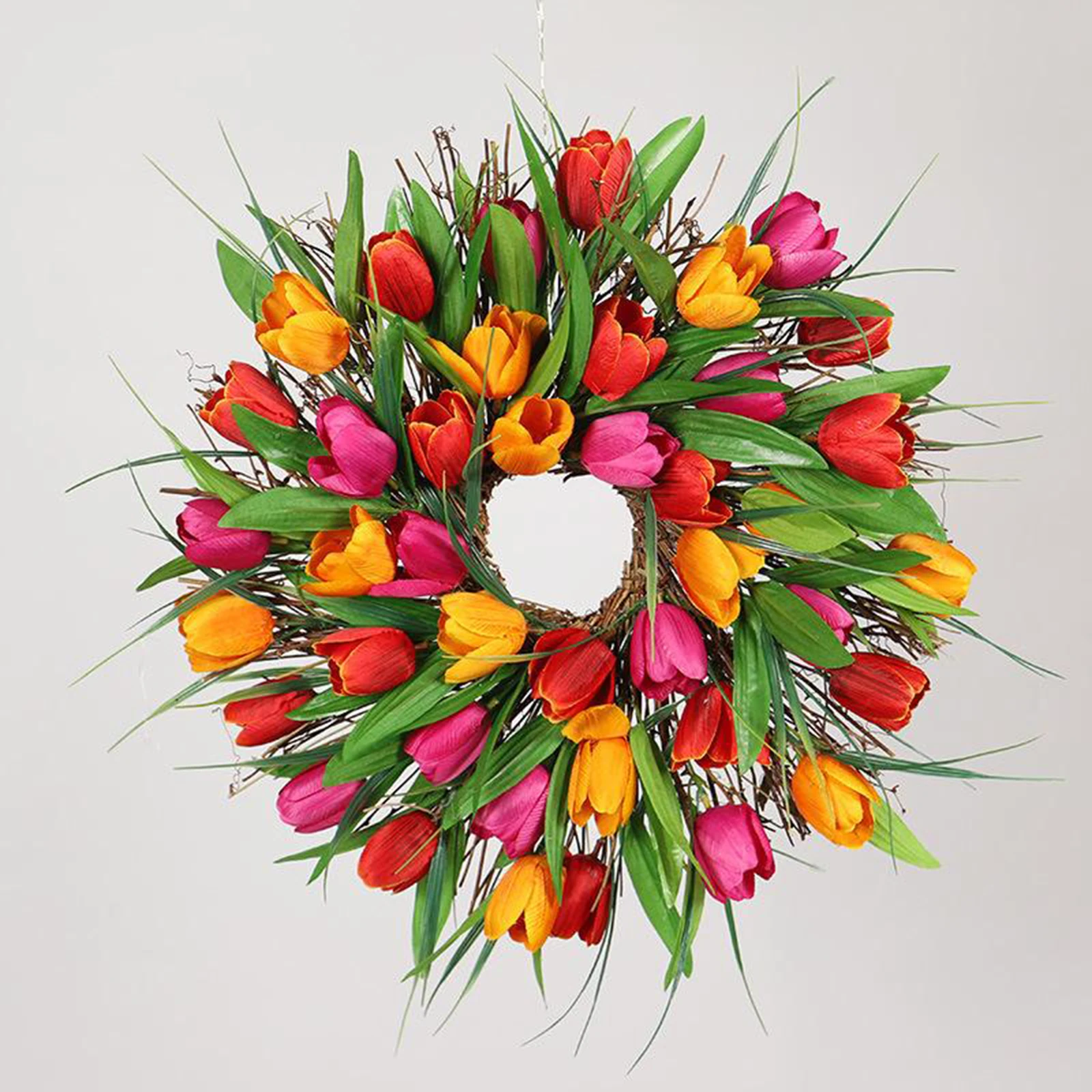 

Door Wreath Flower Spring Window Wedding Hanging Flower Garland Decor