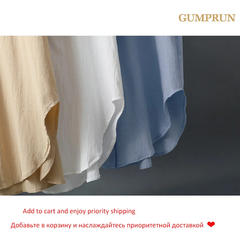 Женское длинное платье рубашка в Корейском стиле хлопковое пляжное большого