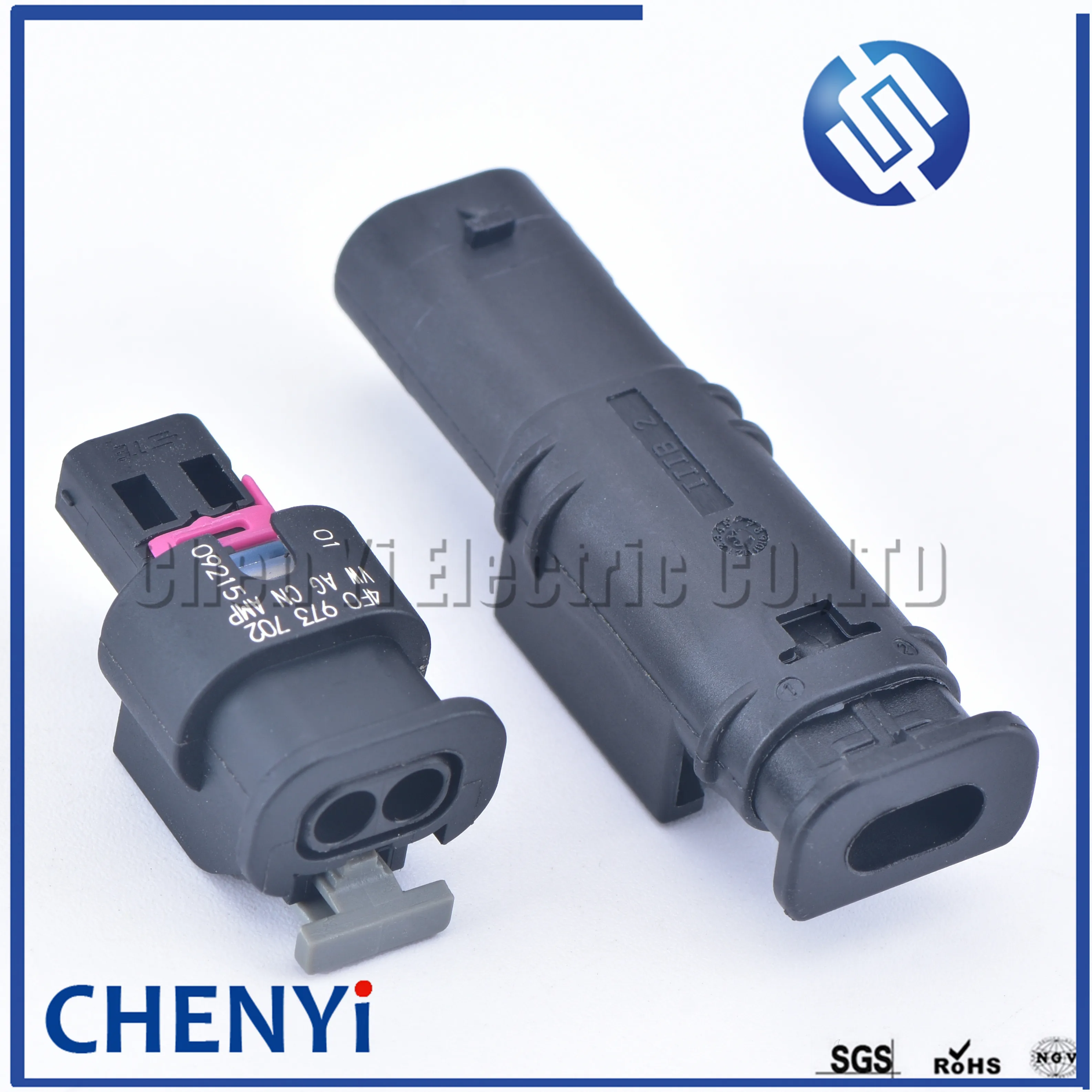 2 Sets Pin Tyco Amp auto fuel injector connector waterproof impact sensor plug For VW Audi 4F0973702 0-2112986-1 1-1718643-1 |