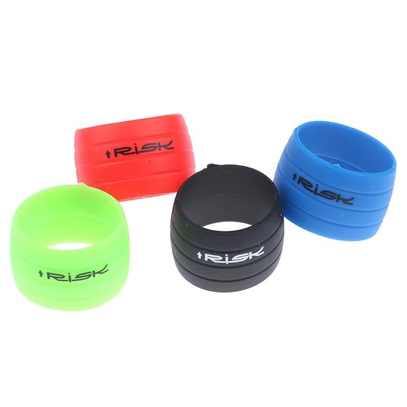 

2Pcs Silicone Plug Road Bike Handlebar Tape Plugs Anti-Skip Rubber Bicycle Handlebar End Bar Fixed Ring Bicycle Accessories