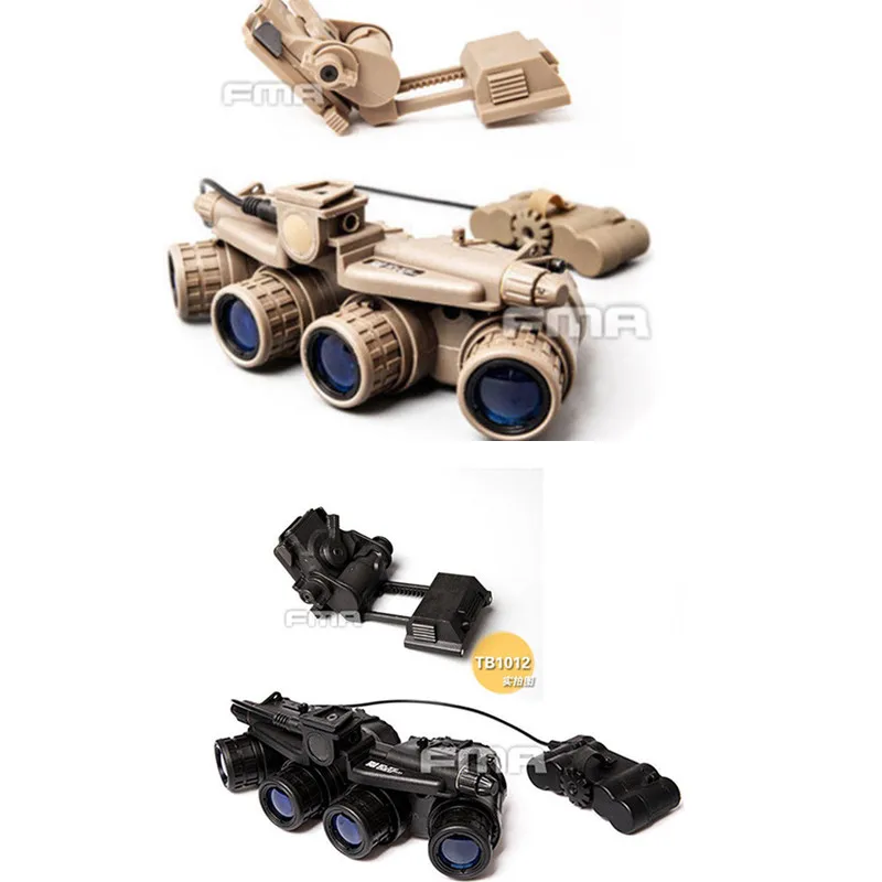 Тактический страйкбол GPNVG 18 NVG модель + пластик L4G24 крепление BK/DE комбинированный