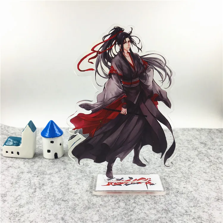 Grandmaster Of Demonic Culture Untamed Lan Wangji Wei Wuxian акриловое кольцо для ключей Mo Dao Zu Shi Llaveros Gift