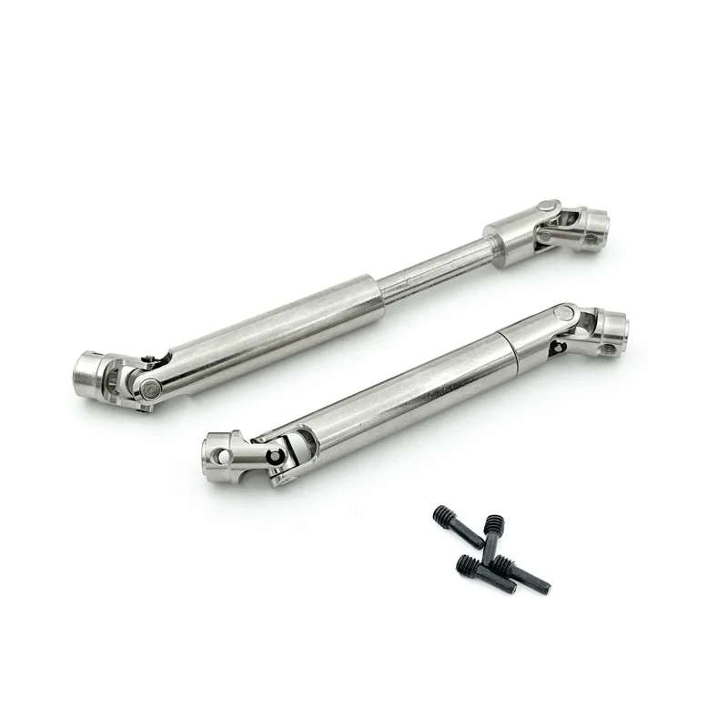 

2Pcs Metal Universal Drive Shaft for Redcat GEN8 1/10 RC Crawler Car Upgrade Parts Accessories