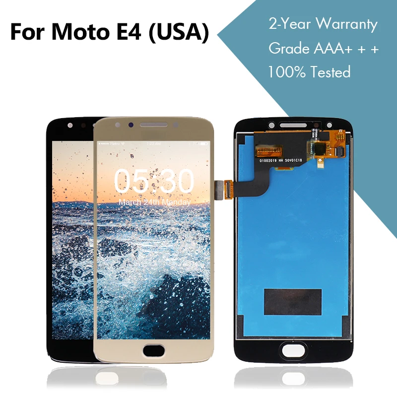 Для Motorola для Moto E4 XT1767 ЖК экран дисплей в сборе дигитайзер дисплей| |